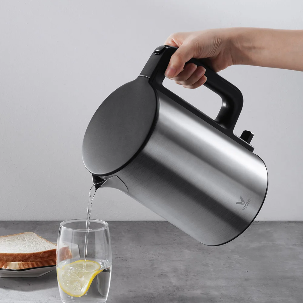 

Xiaomi VIOMI Pro Electric Kettle 1.5L Intelligent Thermostat Anti-scalding Household 304 Stainless Steel Electric Kettle 1800W