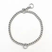 Нержавеющая сталь цепь для домашних животных 47 см Длина