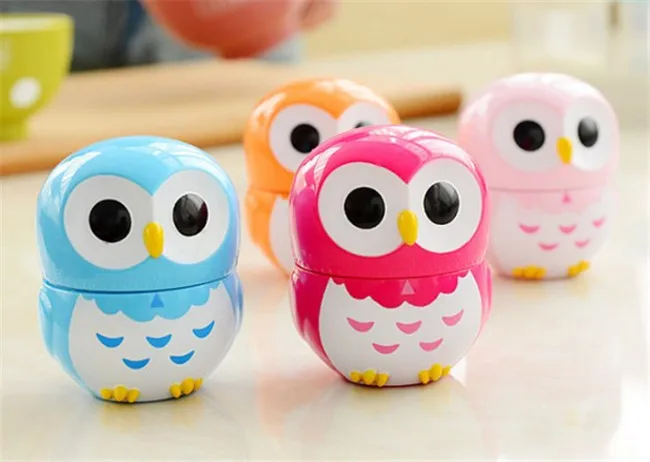

Colorful owl Mechanical Dial Cooking Kitchen Timer Alarm 60 Minutes Stainless Steel Kitchen Cooking Tools Kitchen Egg Timer