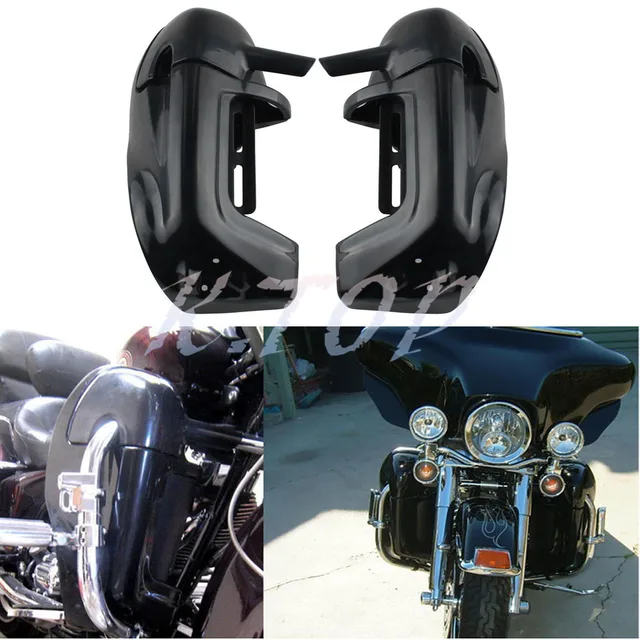 Motorcycle Leg Fairings Kit Lower Vented Fit For Harley Touring Road