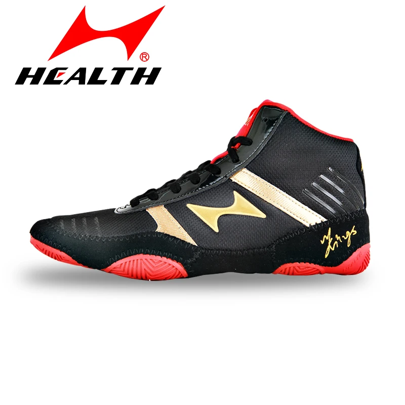 HEALTH boxing shoes man wrestling shoes light and comfortable