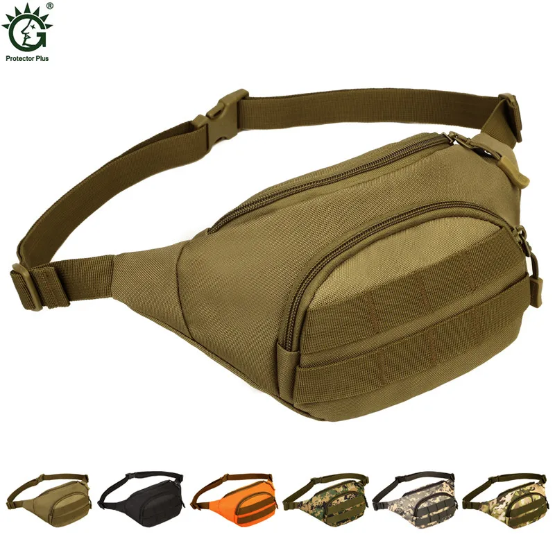 

Men's Military Waist Pack Waterproof Male Travel Riding Phone Belt Hip Bum Fanny Bag Army Shoulder Messenger Chest Bags 2019