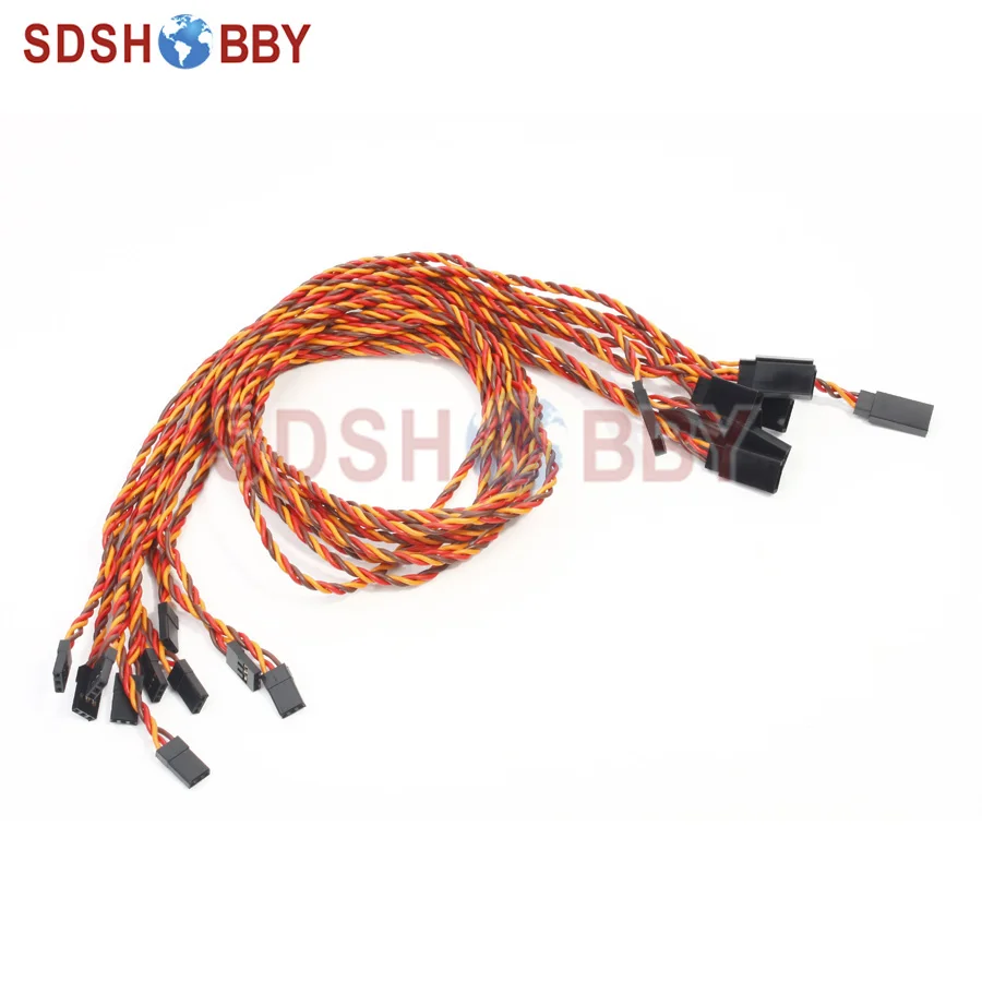 10 шт * Сверхмощный 22 # /22AWG сервоскрученный провод 450 мм|servo wire|wire servowire wire |