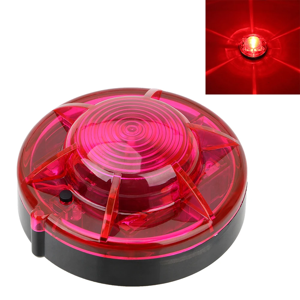 

Anti Collision Car LED Warning Lamp Magnetic Flashing Light Emergency Lights Auto Strobe Traffic Light Red Car-styling