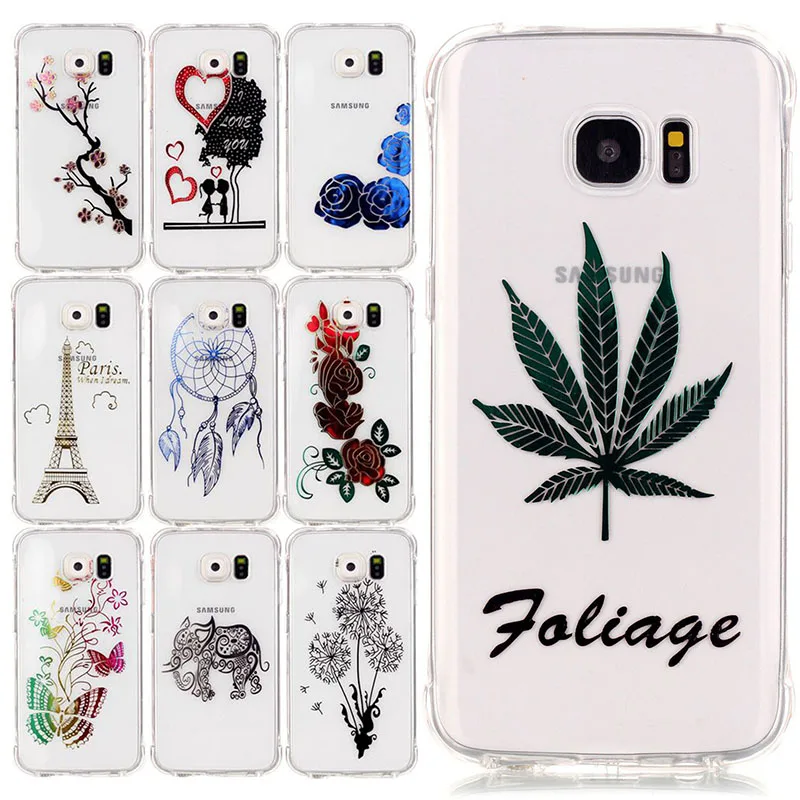 Защитный чехол для Samsung GALAXY S5 G9006V S6 G9200 S7 G9300 Edge G9350 J3 J3109 |