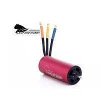 Леопардом хобби LBP2860 бесщеточный inrunner 4-х полюсной Бессенсорный двигатель 2860 2730KV 3400KV для RC автомобиль 400 мм-500 мм Лодка