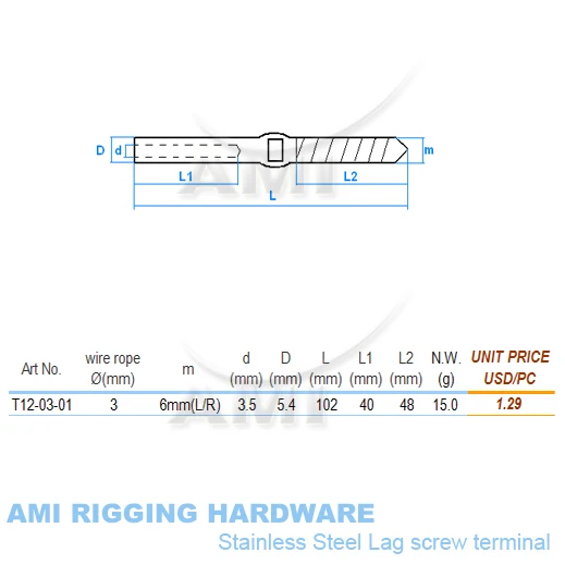 lag screw 3