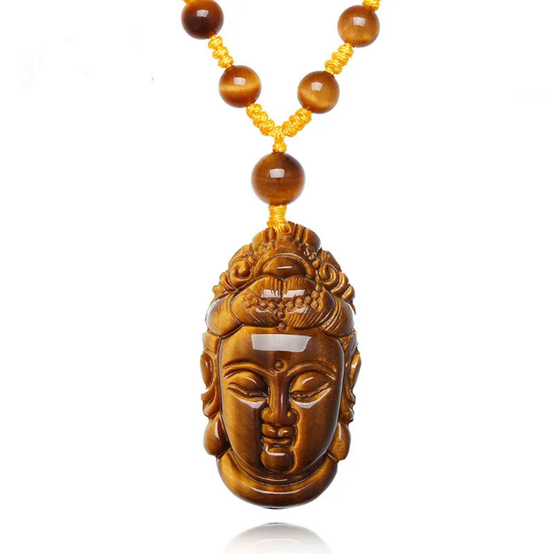 Mens Natural Stone Necklace Mens Natural Stone Necklace