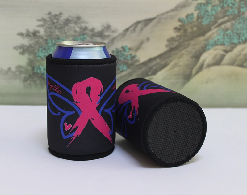 100 pçs personalizado neoprene stubby titular com