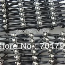 Черный DC5V WS2811 LED 5050 SMD Pixel узел; 50 шт. строка; черные провода; 5 см провода интервал