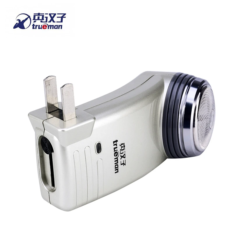 

Mini Electric Rechargeable Shaver Rotary Single Blade Rechargeable Razor for Men with Stainless Steel Blade Fast Shaving Machine