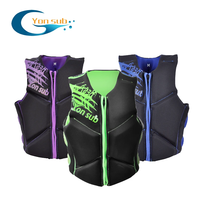 

Yonsub Neoprene Life Jacket Adult Fishing Life vest Motorboating Surfing Drifting Buoyancy Life Jackets