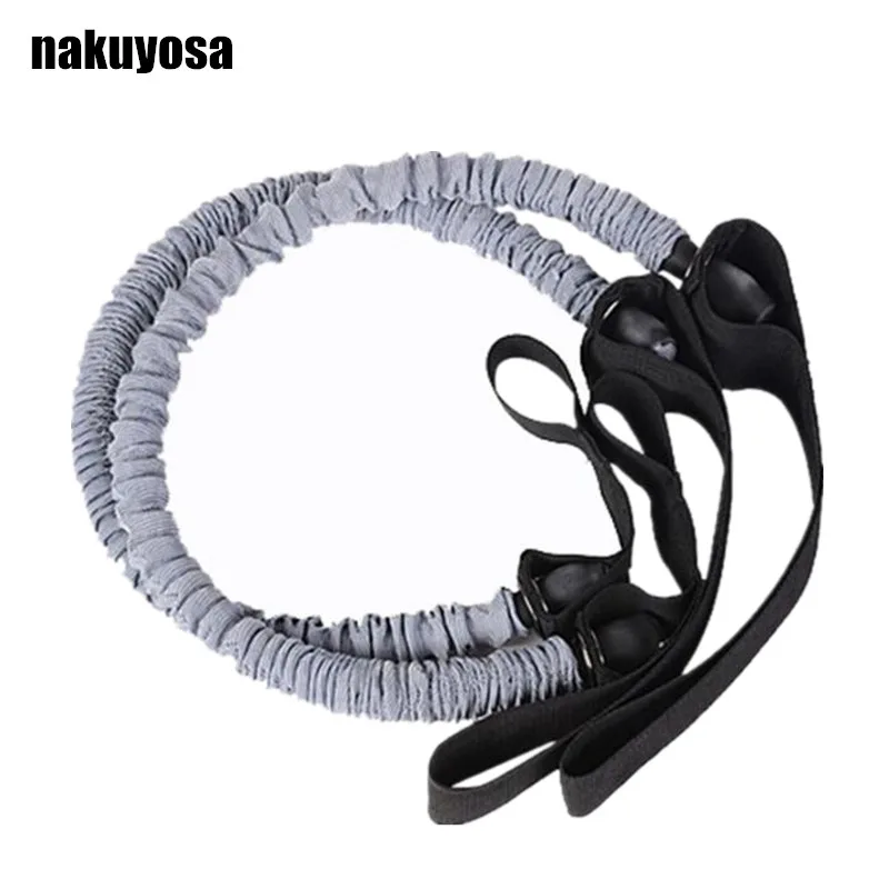 AB Wheel Abdominal Pull Rope Round The Auxiliary Wheel & Abdominal Pull