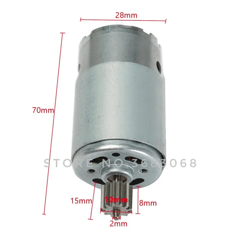 2PCS-6V-25-35W-18000Rpm-390-Motor-High-Speed-Lar