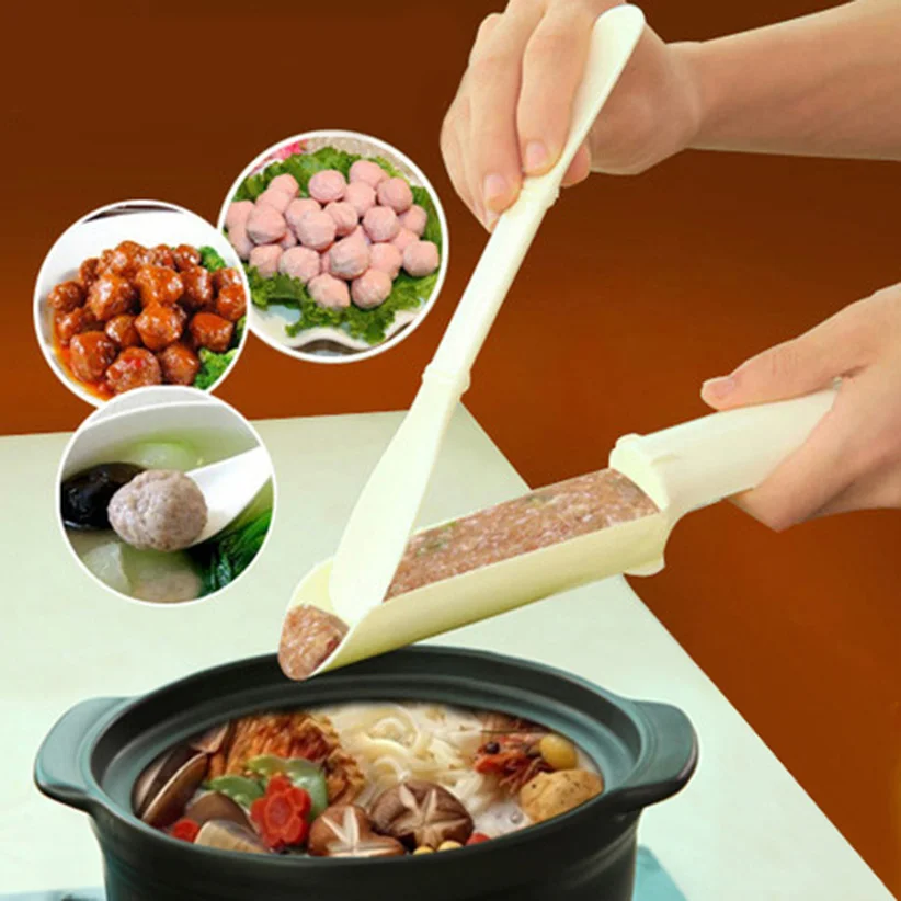 

2pcs/Set New Easy and Convenient Production Is To Do Two Kinds of Meatballs Kitchenware Nontoxic Environmental Protection