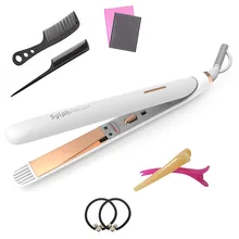 Выпрямление щипцы для завивки 1 дюйм плоский утюг быстрый нагрев постоянный темп выпрямитель для волос инфракрасные Инструменты для укладки волос