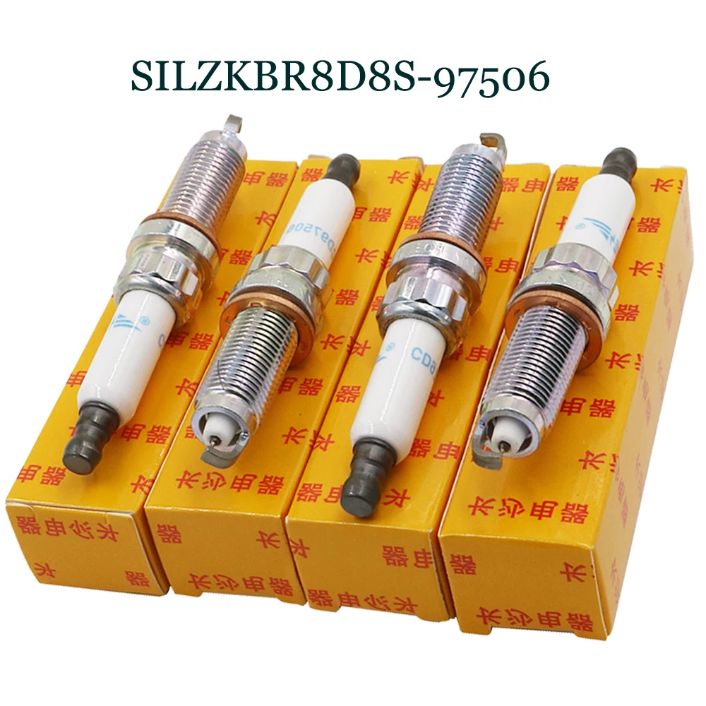 

DS Car Candles Glow SILZKBR8D8S 97506 Iridium platinum Spark Plug ignition Plug For BMW 320i/328i/520i/525Li/528i/X1/X3/X4 2.0T