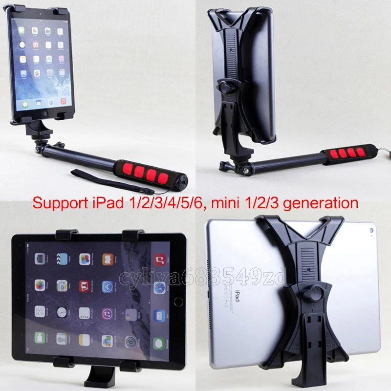 Universal Tablet Stand Tripod Mount Holder Bracket 1/4"Thread Adapter