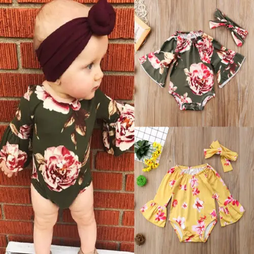 2018 Новое поступление Одежда для новорожденных одежда малышей девочек комбинезон