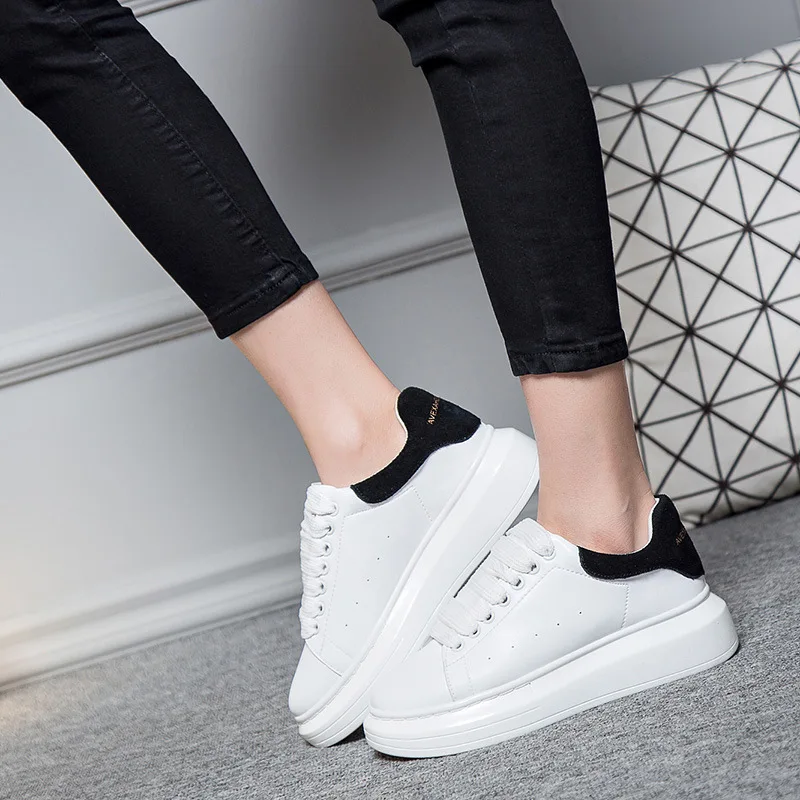 LUCYLEYTE/Женская обувь для скейтбординга; прогулочная обувь на плоской подошве; женские брендовые уличные спортивные кроссовки; дышащая Спортивная обувь