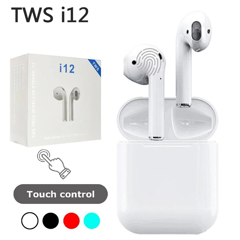 

Hua Eagle i12tws Bluetooth earphone wireless earphones Business music exercise mini phone headset for iphone Android PK i11 i13