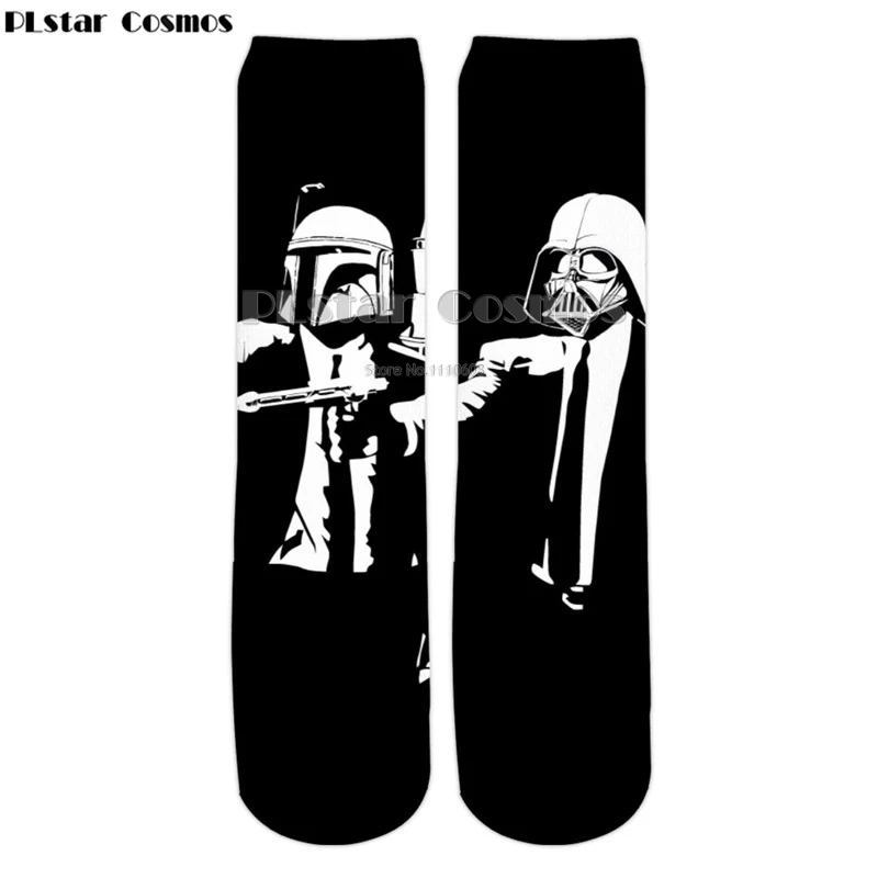 

Fashion men women new style 3d socks print creative movie character socks Cotton long stocking Harajuku unisex cool socks