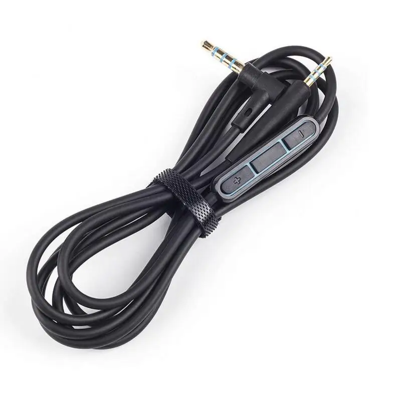 Audio Cable 3.5mm with Mic For Headphone Replacement Headphone Audio