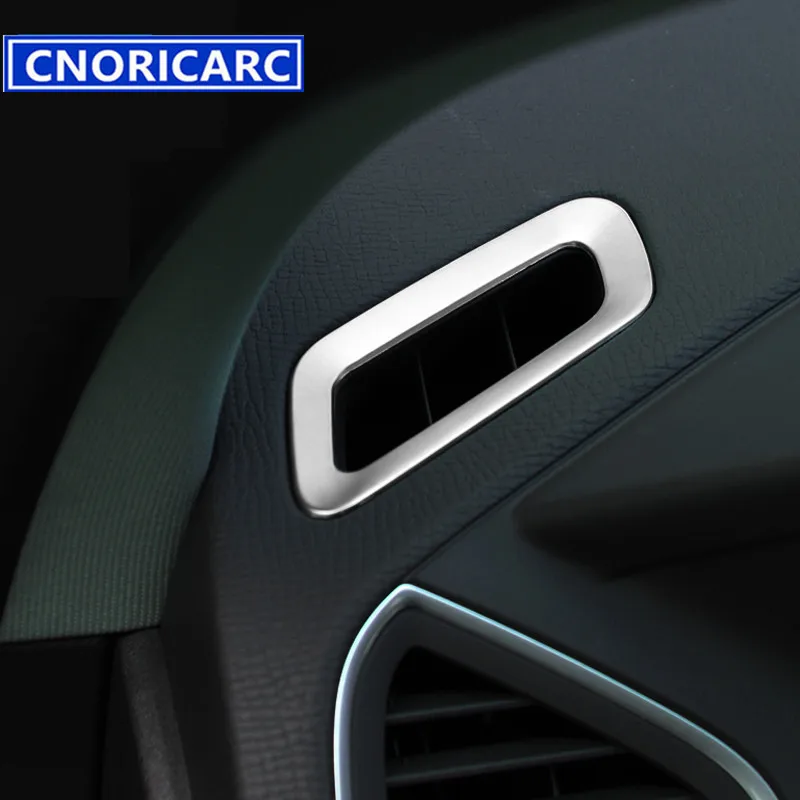 

CNORICARC Stainless Steel Air Conditioner Outlet Decorative Frame Sticker For Volvo XC60 10-16 Car Styling Interior Accessories