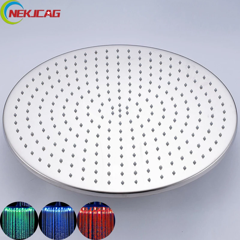 

8" 10" 12" 16" 20 inch Shower head Chrome Polish Round Shower Head faucet Wall Mounted Ceiling Mounted Faucet