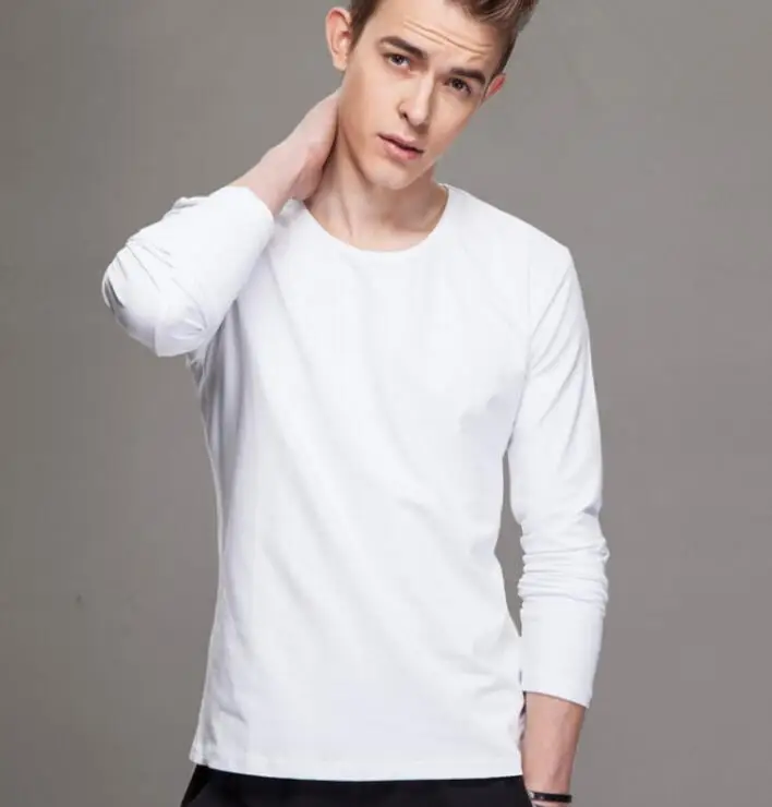 

T-Z052 2018 new Sport Man's Long Sleeve Sport Shirt Quick Dry Men's Running T-shirts Gym