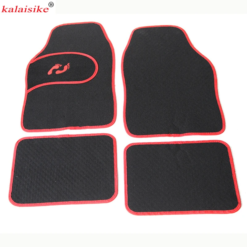 Kalaisike High Quality Plush Universal Car Floor Mats For Most