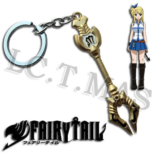 Cosplay Anime Fairy Tail Lucy Scorpio Golden Colour 1 1 Scale Size Big Size Constellation Key Keychain Aliexpress