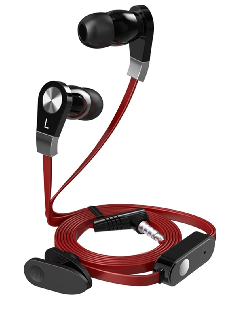 Icoque 3.5mm Jack In-ear Wired Earphones Headphone with Microphone Bass Headset for Samsung Sony Huawei PC Stereo Earphone (6)