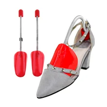 1 Pair Plastic Shoe Tree Shoes Stretcher Shaper Spring Loaded for Women Shoes 1 Pair Plastic Shoe Tree Shoes Stretcher Shaper Spring Loaded for Women Shoes