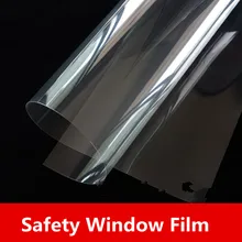 SUNICE 1,52x1 м безопасности пленка Тепловая изоляционная ПЭТ пленка клейкая Стикеры наклейки лобового стекла автомобиля дом окна Стекло