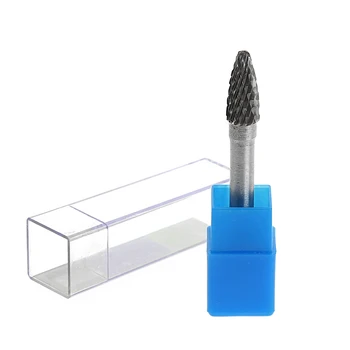 

OOTDTY 2018 Type 8mm Head Tungsten Carbide Rotary Tool Burr Die Grinder Drill Bit 6mm Shank OCT17_35