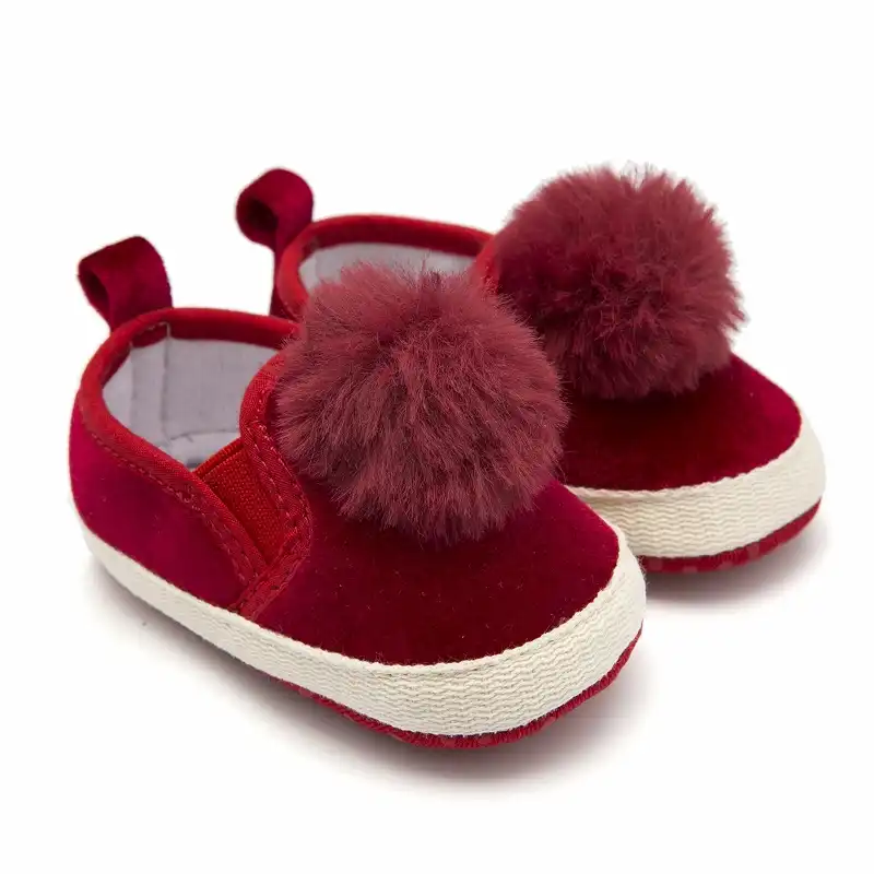 red infant shoes