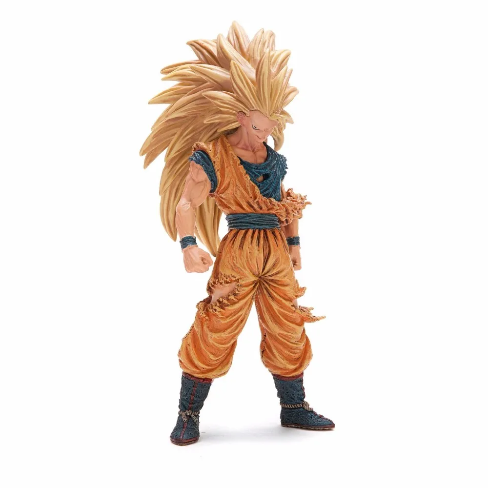 Экшн Фигурка Сон Гоку из аниме Супер сайян 3 21 см|son goku|super saiyan 3anime dragon ball |