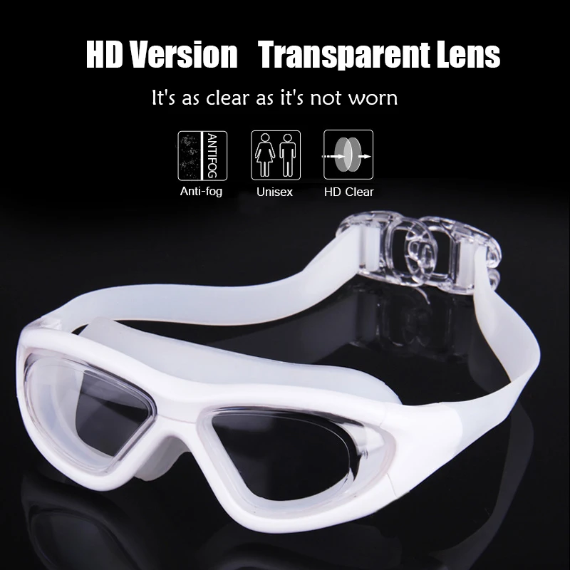 -1.5~-9.0 Degree Myopia Swimming Goggles Men Women Optical Swimming Pool Waterproof Swim Eyewear Prescription Diving Glasses