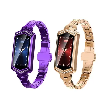 

B78 Women Smart Bracelet Fitness Tracker Bracelet Heart Rate Blood Pressure Oxygen Monitor Smart Band