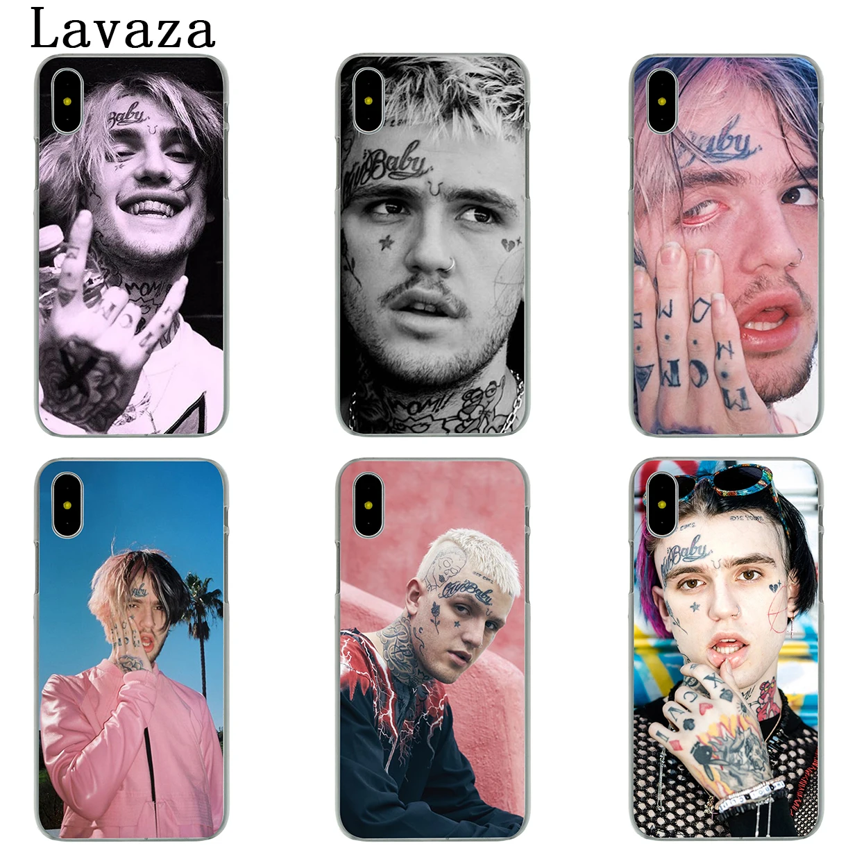 Lavaza Lil Peep Lil Bo Peep Hard Case Shell for Apple iPhone 6 6s 7 8 Plus 4 4S 5 5S SE 5C for iPhone XS Max XR Cases