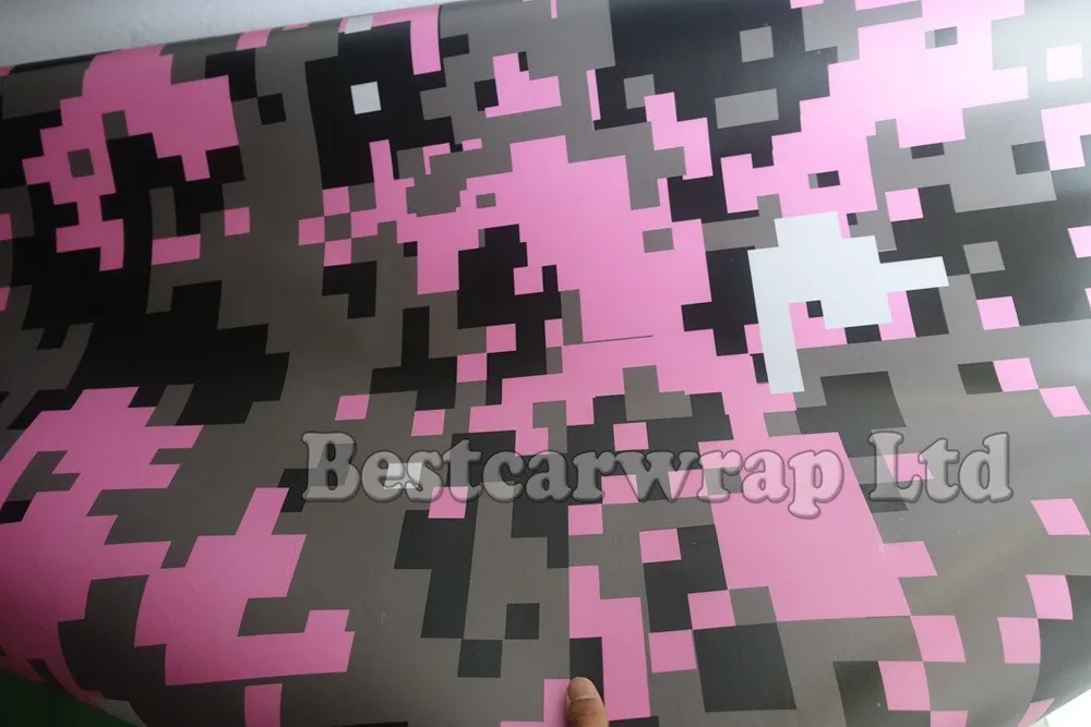 white black camouflage vinyl wrap camo pixel digital mosaics Car auto wrapping film Foile 3M printed matte gloss tuning styling (1 (6)