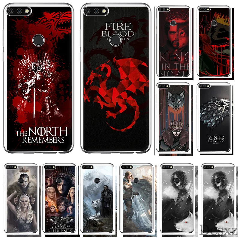 

Game Thrones Phone Case Cover For Huawei Honor 6A 7A 7C 6C 7X Pro 8 8X 9 10 Lite Play