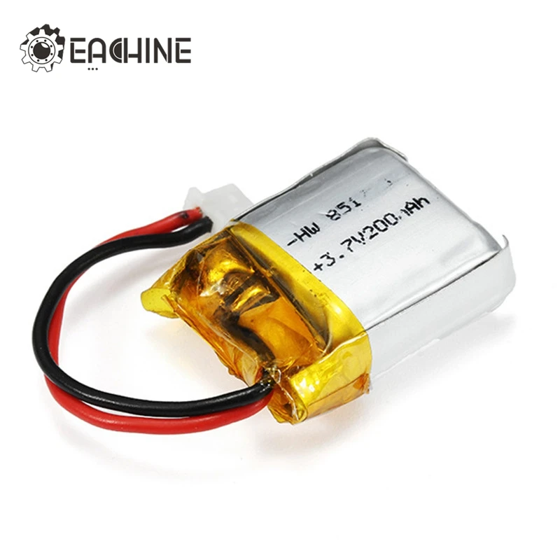 Eachine E012 E012HC E012HW RC Квадрокоптер запасные части 3,7 V 200mAh Li-Po Lipo аккумулятор Перезаряжаемый для RC дронов FPV Квадрокоптер