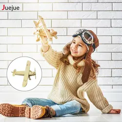 Новый 1 шт. самолеты последовательный 3D деревянные головоломки яркие деревянные головоломки модель лучшие игрушки для мальчиков девушки