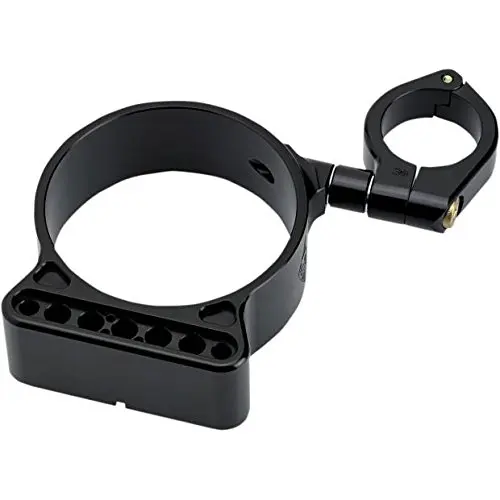 Черный ЧПУ 39 мм/16 дюймов Боковое крепление SPEEDO кронштейн для перемещения HARLEY