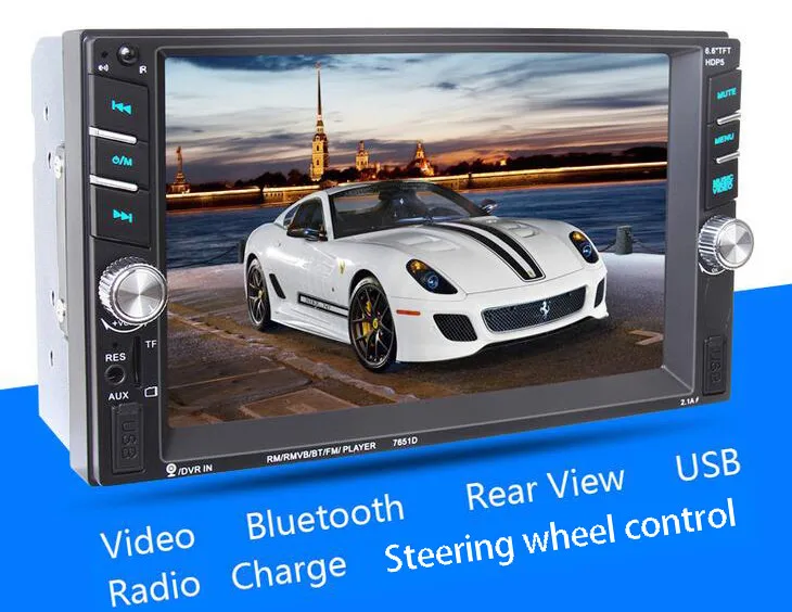 2 Din Car Stereo Radio Player Auto Radios (No gps navigation) Touch