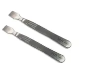 2pcs Scraping the solder paste scraper tablet pry shell metal tool to pry open shell shell lever practical stainless steel blade