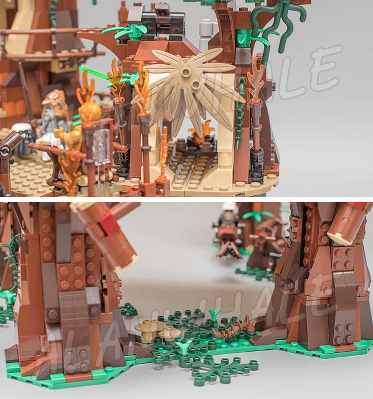 ewok treehouse toy