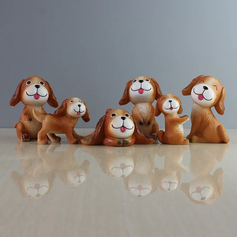 XXXG The ugly dog resin handicrafts Home Furnishing adorable couple